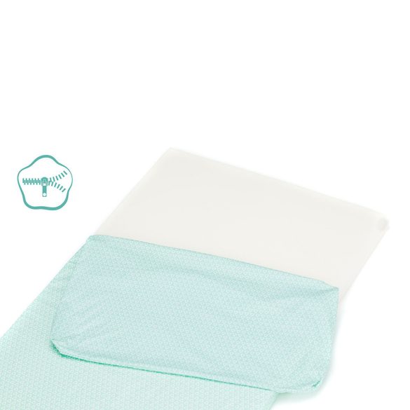 Fillikid utazóágy matrac 120x60x4cm-Green