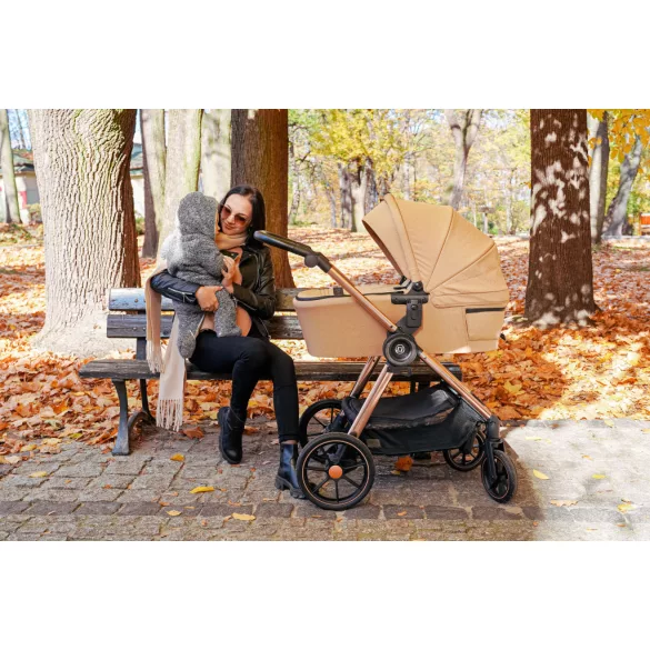 Zokky Ozz multifunkciós babakocsi 2in1 - Beige