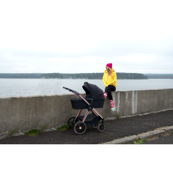 Zokky Ozz multifunkciós babakocsi 2in1 - Black