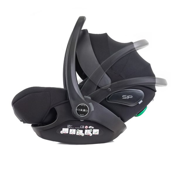 Coletto Zoom I-size 40-87cm babahordozó-Fekete