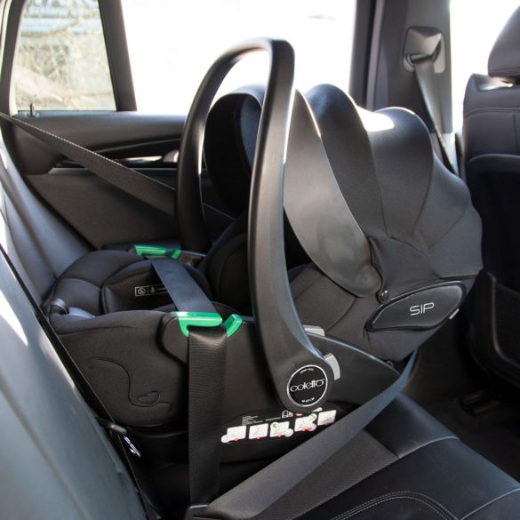 Coletto Zoom I-size 40-87cm babahordozó-Fekete