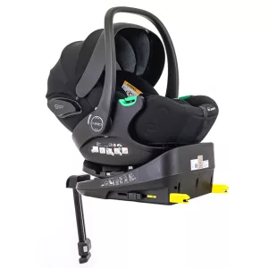 Coletto Zoom I-size 40-87cm babahordozó+ 360°-os bázistalp-Fekete