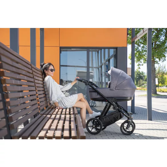 Coletto Axiss multifunkciós babakocsi 3in1-Szürke