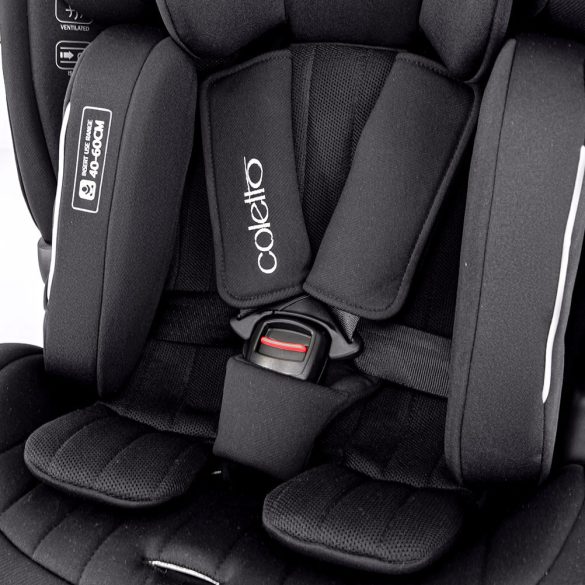 Coletto Ivo i-Size 40-150cm biztonsági gyerekülés-Black