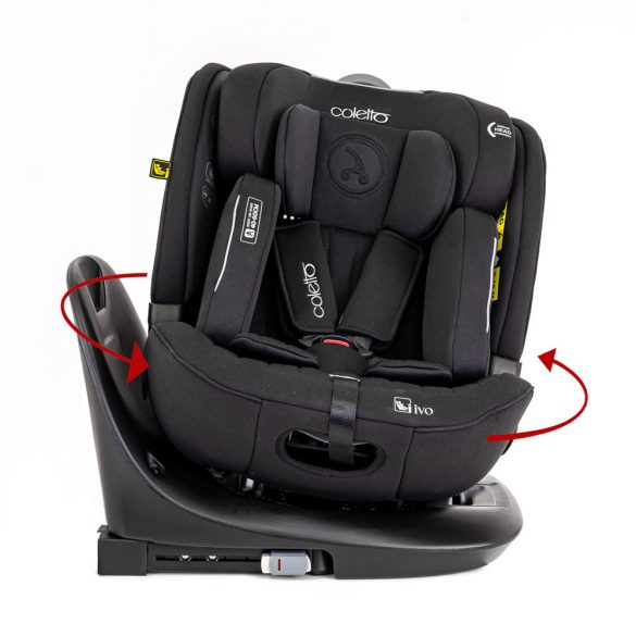 Coletto Ivo i-Size 40-150cm biztonsági gyerekülés-Green