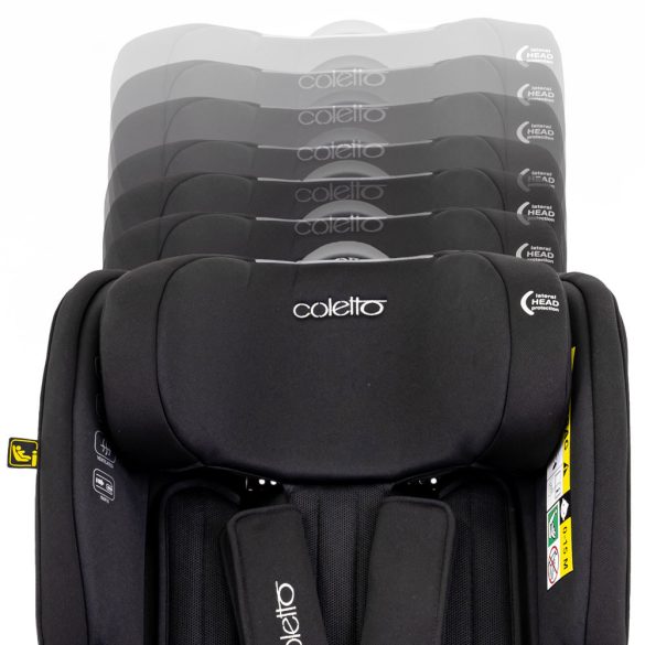 Coletto Ivo i-Size 40-150cm biztonsági gyerekülés-Green