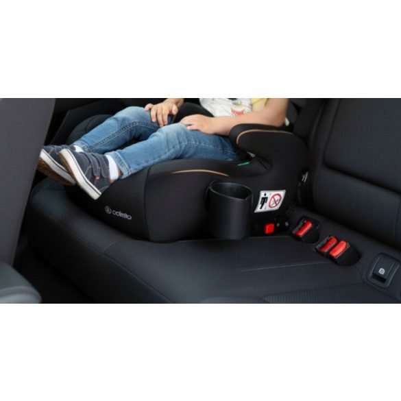 Coletto Zen i-Size (125-150 cm) autós ülésmagasító-Fekete