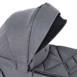 Coletto Flow multifunkciós babakocsi 3in1 - Szürke 01