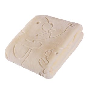 Duetbaby  mintás babatakaró - 80x110 cm - Bézs