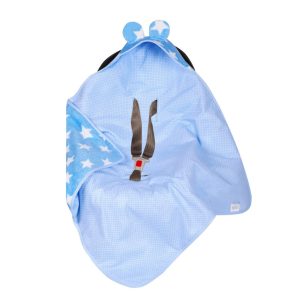 Duetbaby babahordozóba takaró-Kék csillag