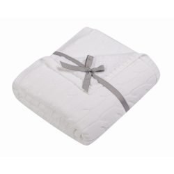 Duetbaby kötött bélelt takaró - Fehér