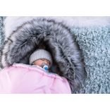 Szőrmés bundazsák-Pink