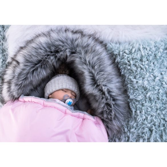 Szőrmés bundazsák-Pink