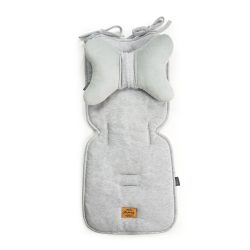 Floo babakocsi betét pillangó párnával - Szürke