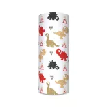 Színes mintás textil pelenka 70x80 cm-Dino