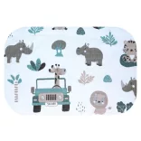 Színes mintás textil pelenka 70x80 cm-Safari