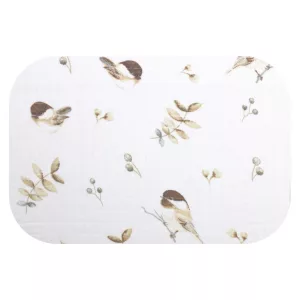 Színes mintás textil pelenka 70x80 cm-Verebek