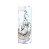 Színes mintás textil pelenka 70x80 cm-Elefánt szivárványon