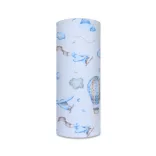Színes mintás textil pelenka 70x80 cm-Kék repülőtér