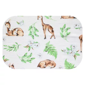 Színes mintás textil pelenka 70x80 cm-Őz