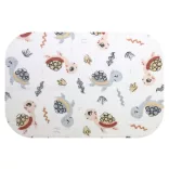 Színes mintás textil pelenka 70x80 cm-Teknősök