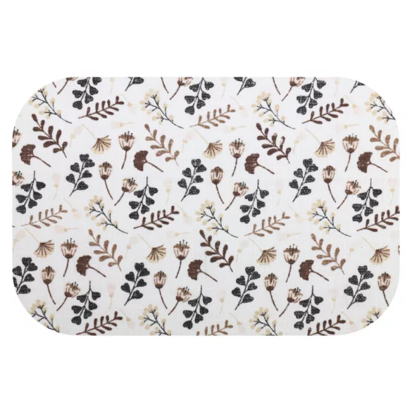 Színes mintás textil pelenka 70x80 cm-Barna rét