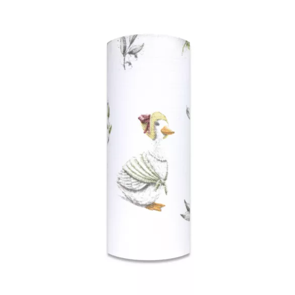 Színes mintás textil pelenka 70x80 cm-Furcsa kacsa