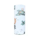 Színes mintás textil pelenka 70x80 cm- Róka pilóta