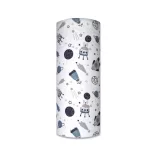 Színes mintás textil pelenka 70x80 cm- Szürke űr