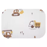 Színes mintás textil pelenka 70x80 cm-Bézs markoló