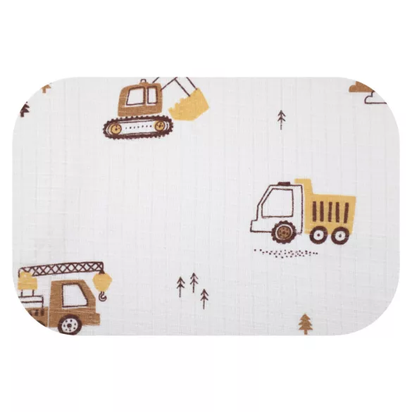 Színes mintás textil pelenka 70x80 cm-Bézs markoló