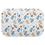 Színes mintás textil pelenka 70x80 cm-Kék rét