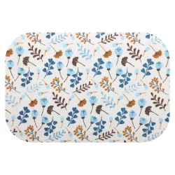 Színes mintás textil pelenka 70x80 cm-Kék rét