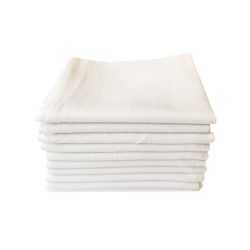 Cseh tetra textilpelenka 10 db-os 70x70 cm - Fehér