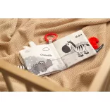 Sensillo black&white textil könyv-Bagoly