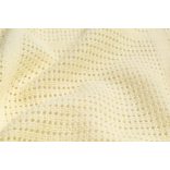 Sensillo csípkés pamut takaró 110x70 cm-Natural