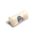 Sensillo csípkés pamut takaró 110x70 cm-Natural