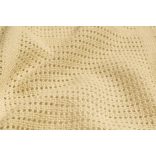 Sensillo csípkés pamut takaró 110x70 cm-Coffe Beige