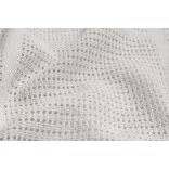 Sensillo csípkés pamut takaró 110x70 cm-Grey