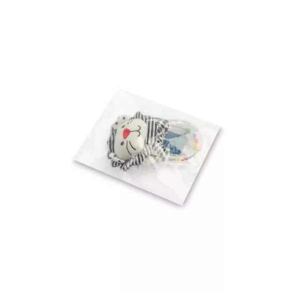 Sensillo plüss csörgő játék black&white-Oroszlán