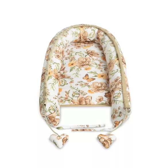 Sensillo waffle babafészek 80x45 cm-Beige