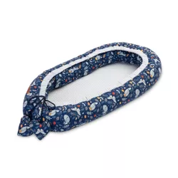 Sensillo waffle babafészek 80x45 cm-Blue