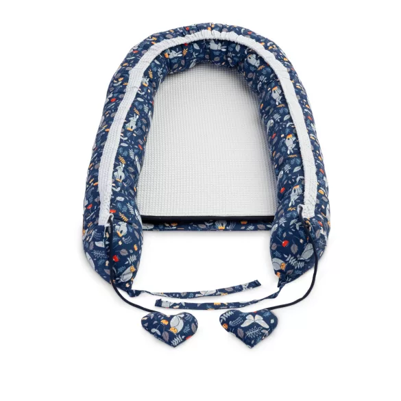 Sensillo waffle babafészek 80x45 cm-Blue