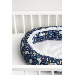 Sensillo waffle babafészek 80x45 cm-Blue