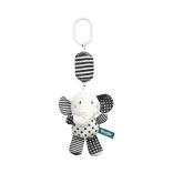 Sensillo Plüss csörgő játék black&white-Elefánt