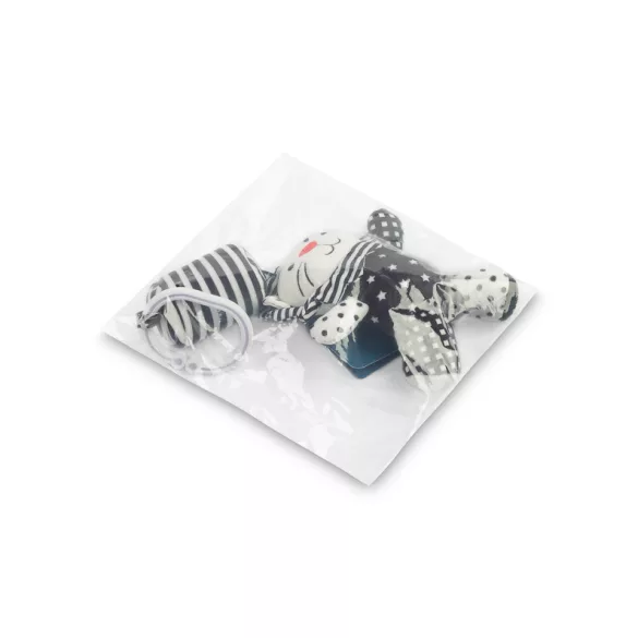 Sensillo Plüss csörgő játék black&white-Oroszlán