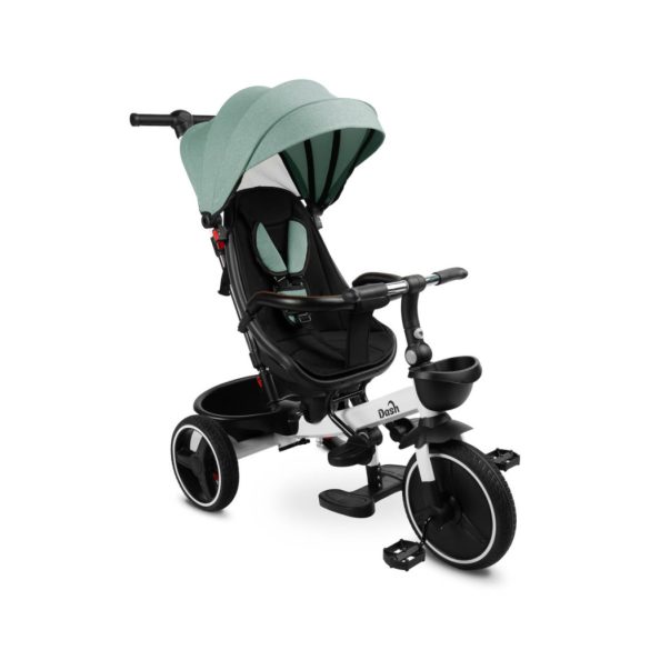 Toyz Dash 360°-ban Forgatható Üléses Tricikli-Green