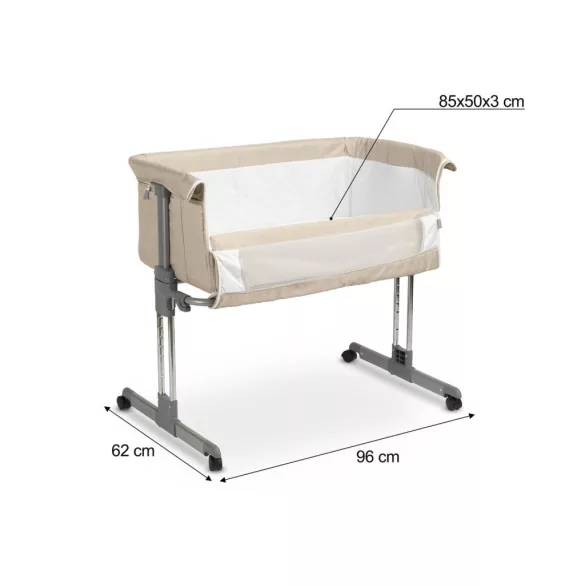 Caretero Sleep2gether babaöböl-Beige