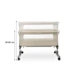 Caretero Sleep2gether babaöböl-Grey