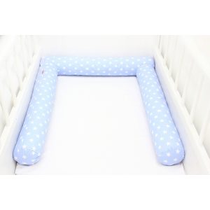Scamp Henger rácsvédő 210 cm (3x70 cm) - Kék alapon fehér csillagok